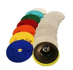 Diamond Polishing Pads Wet Dry Granite Stone Concrete Marble 8 Pcs 4" Stadea. Fixed Price $46.06.
