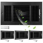 Wesiti 4 Pcs 12 X 6 Inch Vent Covers For Home Ceiling Hvac Sidewall Air Regis.... Fixed Price $61.63.