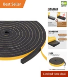 Cr Foam Neoprene Weather Stripping 30 Ft - Eco-friendly Adhesive Insulation. Fixed Price $25.95.