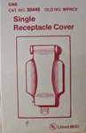 Mulberry Metal Outdoor Single Receptacle Cover With Gasket 30445 Lot Of One Nos. Fixed Price $9.99.