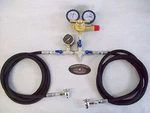 Dual 8' Hose Nitrogen Regulator Shock Fill Kit 400 Tool Strut Fox Ori King Saw. Fixed Price $355.00.