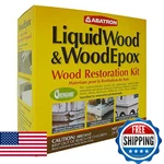Abatron Wrk60r 24oz Wood Restoration Kit - Liquidwood & Woodepox. Fixed Price $69.87.