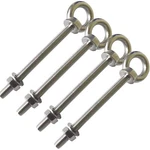 Shoulder Eye Bolt, 4 Pack M8 Stainless Steel Bolts 4" Heavy Duty Eyebolts.... Fixed Price $26.37.