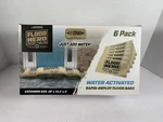 Flood Hero 2 X 1 Ft Water Activated Sandbags - 6 Pack Bag Barriers Sh. Fixed Price $37.95.