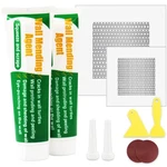 Sosfkim Drywall Repair Kit, Wall 200g Spackle + 2",4"patch, Green. Fixed Price $11.75.