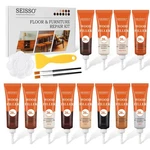 Seisso 12 Colors Furniture Wood Floor Repair Kit, Touch Up Kit Cove.... Fixed Price $21.19.