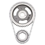 Edelbrock 7804 Performer-link Adjustable True-roller Timing Chain Set. Fixed Price $117.32.