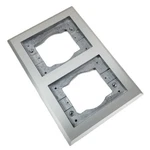 Wiremold 828tcal 2gang Aliminum Floor Box Carpet & Tile Flange 5.94 X 9.045" New. Fixed Price $142.98.