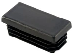 Caplugs - 1 1/2" X 3" 10-14 Ga Tube Insert Snap In Rectangular Cap Plugs .... Fixed Price $15.45.