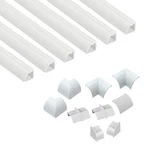 D-line 30ft White Corner Cable Concealer Multipack, Floor Wire Hider, Quarter.... Fixed Price $113.41.