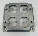Hubbell Raco 907c Electrical Box Cover 2-gang 4" L 1/2" Raised. Fixed Price $5.99.
