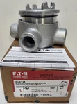 Crouse-hinds Guat26 Rigid Conduit Box & Cover 3/4" Tee Aluminum. Fixed Price $59.99.
