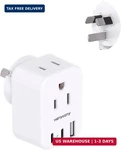 Hanycony Us To Australia New Zealand Power Plug Adapter, Type I Adapter 2 O. Fixed Price $18.11.