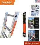 Flexible Pvc Ladder Rail Covers Scratch & Dent Preventer For Roofs And Gutters. Fixed Price $31.99.