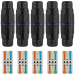 5 Pcs Ip68 Waterproof Outdoor Junction Box 3 Way Electrical .... Fixed Price $19.33.