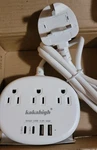 Kakahigh Uk Travel Adapter To Us. Fixed Price $19.99.