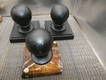 3pack Nuvo Iron Black Aluminum Ball Fence Post Cap For 6x6 & 4x4 Posts. Fixed Price $75.00.