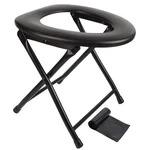 Portable Toilet Seat, Stainless Steel Emergency Toilet, Folds Campi... Fast Ship. Fixed Price $42.99.