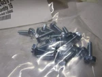 #10-24 X 5/8" Hex Washer Head Zinc Type T Thread Cutting Screw Qty 16. Fixed Price $12.00.