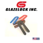 Glazelock Extended U-shaped Horseshoe Shims 3-1/2" X 1-1/2" 1/2" Slot. Fixed Price $9.35.
