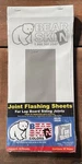 Bear Skin Joint Flashing Sheets / Lap Board Siding Joints, 50 New! In Pkg. Fixed Price $39.00.