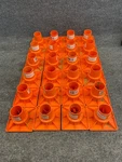 Lot Of 24 Grip Rite Rebar Cap Fits #3-#11 Cal/osha Approval C-1735-ag. Fixed Price $24.99.