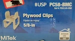10 Bags Mitek Pc58-bmc 5/8" Steel Plywood Clip New Contractor Pack W5. Fixed Price $24.00.
