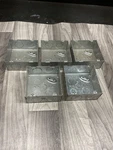 Steel City 5-sdw-1 Outlet Box 4-1/2 Square 2-1/4 Deep *lot Of 5* #4008b95pr3si. Fixed Price $37.50.