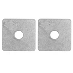 50 Pcs Heavy Duty Galvanized Squares Washer Plate Fastener Hardware 1/2(id) X.... Fixed Price $49.14.
