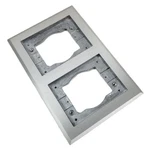 New Wiremold 828tcal 2gang Aluminum Floor Box Carpet Tile Flange. Fixed Price $96.80.
