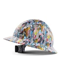 Lanon Full Brim Hard Hat, Osha Construction Work Standard, Multicolor. Fixed Price $64.99.