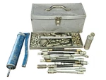 Alemite Lincoln Pressol Grease Lube Gun Attachments Coupler Hose Fittings. Fixed Price $193.80.