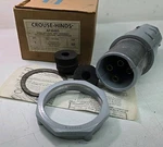 Eaton Crouse Hinds Apj 6485 60 Amp 3w 4p Plug Apj6485 Mates With Ar642. Fixed Price $222.22.