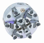 8" Bison 6 Jaw "set Tru" Lathe Chuck. Fixed Price $2560.00.