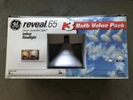Ge Reveal Br30 R30 65w 65-watts Track & Recessed Flood Light Bulbs - 3 Pack. Fixed Price $99.99.