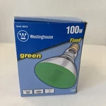 Westinghouse 100w Green 04413 Flood Bulb 120v. Fixed Price $12.00.