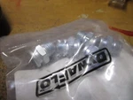 1/4"-18 St Steel Yellow Zinc Button Head Grease Fitting W/ball Check Qty 5. Fixed Price $10.00.