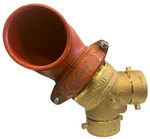 4"x 2.5" Siamese Lansdale Brass Fire Department Connection W/victaulic Firelock. Fixed Price $199.99.