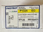 New Box Of 25 Unistrut P1325 4 Hole 90 Deg Angle Fitting. Fixed Price $90.00.