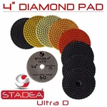 Stadea Granite Polishing Pads 4" Diamond Set For Quartz. Fixed Price $59.99.