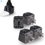 Orei Usa, Canada Adapter Plug, Europe, Uk, China 4 Pack, Type B - Usa/japan. Fixed Price $15.89.