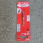 Milwaukee 48-89-4873 1/4-20 Unc Impact Drill And Tap Bit. Fixed Price $10.00.