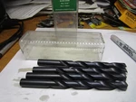 13/32" Hss 118 Black Oxide Finish Jobber Drill Bit Qty 4. Fixed Price $30.00.