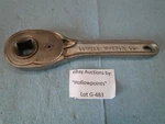 Lowell No. 11 Rare 5/8" Drive Female Stubby Specialty Ratchet 7" Long G483. Fixed Price $69.99.