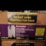 Hubble Raco Cable Protector For Wood Studs, Nail Plates, 2712-9x, 100ct.. Fixed Price $35.00.