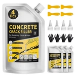 Pack Of 4 Self Leveling Concrete Crack Filler, Cement Waterproo.... Fixed Price $52.03.