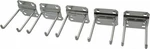 5 Pk Triton Lochook 52319 3" Double Rod 90 End Zinc-plated Steel Pegboard Hooks. Fixed Price $28.85.