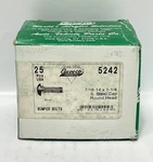 Auveco 5242 Bumper Bolts 7/16-14 X 1-1/4 Round Head Zinc Steel Cap 25 Pcs Usa. Fixed Price $39.99.