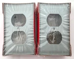 Lot Of 2 Wiremold G3043be Gray 3000 Series Duplex Receptacle Plates Covers Wm. Fixed Price $11.99.
