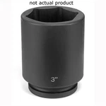 Grey Pneumatic 4076d Soc 2-3/8 1"d Imp 6pt Dp Blk. Fixed Price $109.04.